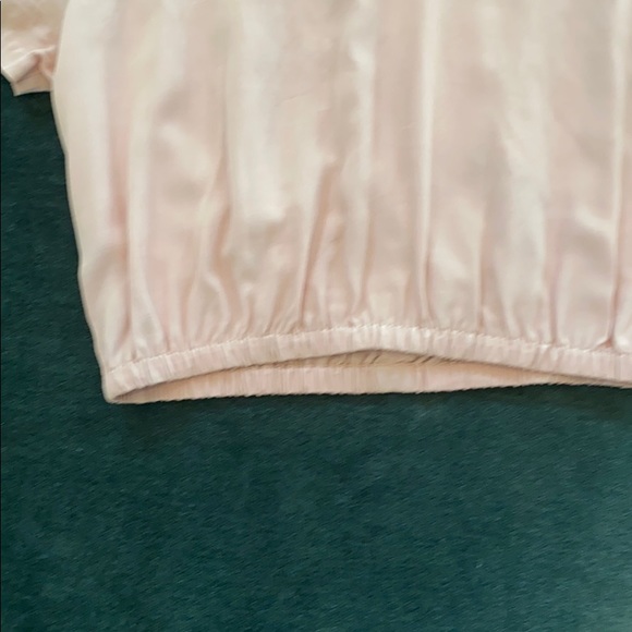 & Other Stories blush pink cropped cap sleeved top - Picture 5 of 5